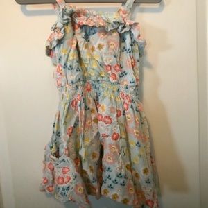 Matilda Jane strappy sundress w/ flowers & pockets